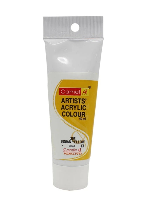 Camlin - Camel - Acrylic Tube - Indian Yellow - 40ML-S2 - 815205