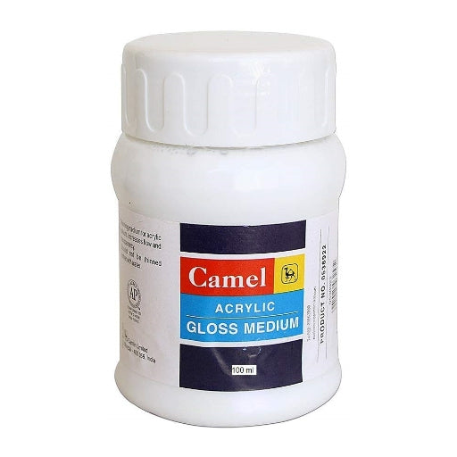 Camlin - Camel - Acrylic Gloss Medium Bottle - 100ML - 523922