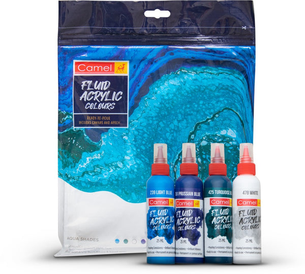 Camlin - Camel- Fluid Acrylic Kits