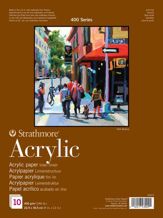 Strathmore - Acrylic Pad - 400 Series - Paper Pads - 400 GSM