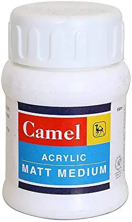Camlin - Camel - Acrylic Matt Medium Bottle - 100ML - 523923