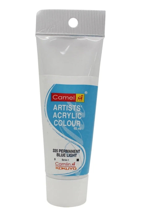 Camlin - Camel - Acrylic Tube - Permanent Blue Light - 40ML-S1 - 815335