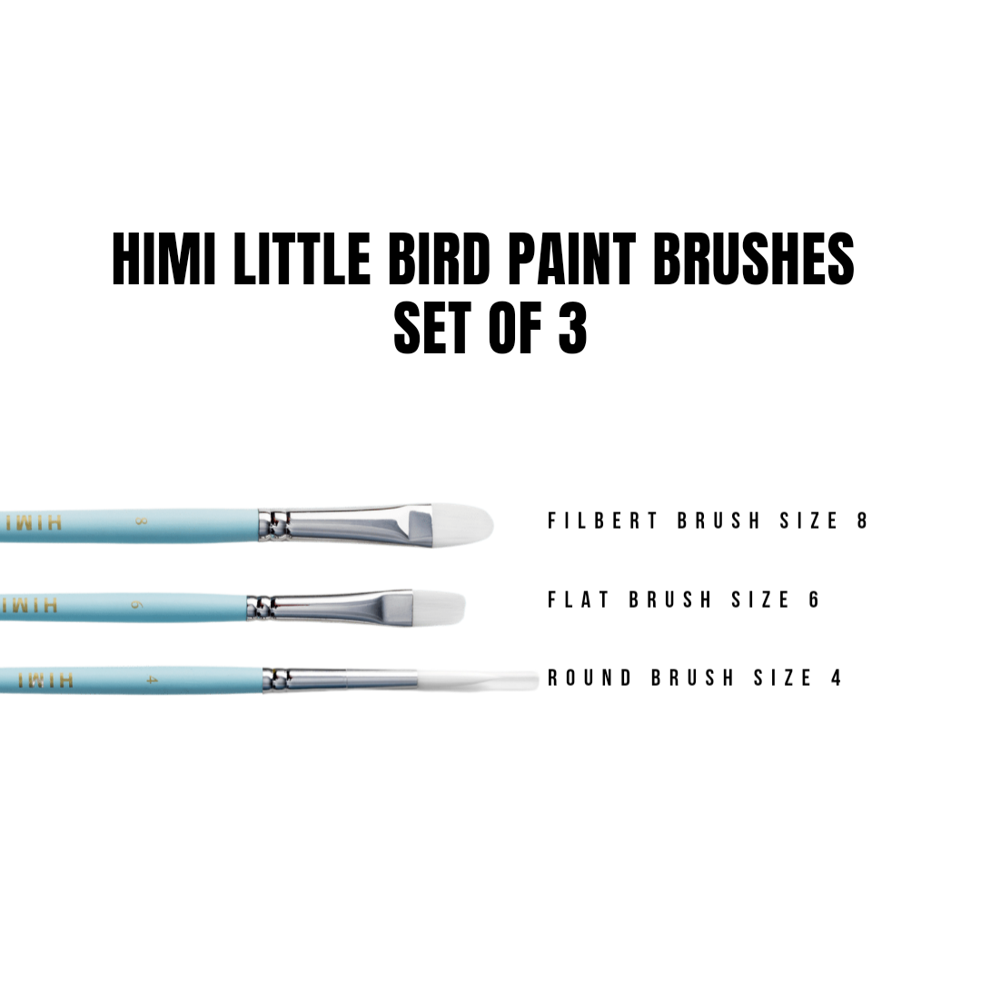 HIMI Twin Cup Jelly Gouache Paint Set, 12g x 36 Colours with 3 Pcs Mini Brushes Ice Blue for Artists