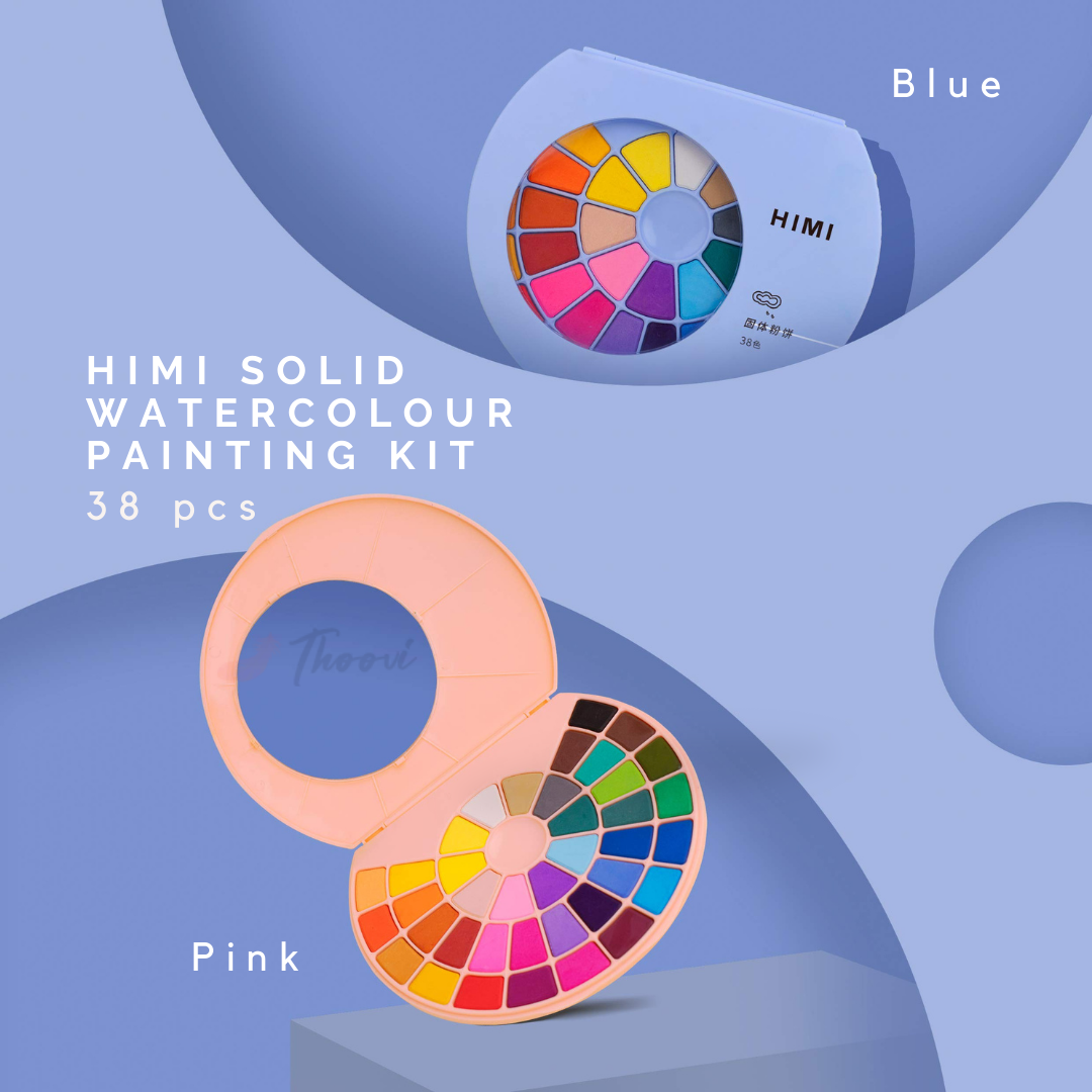 HIMI Student Edition Watercolour for kids - 38 Colors 