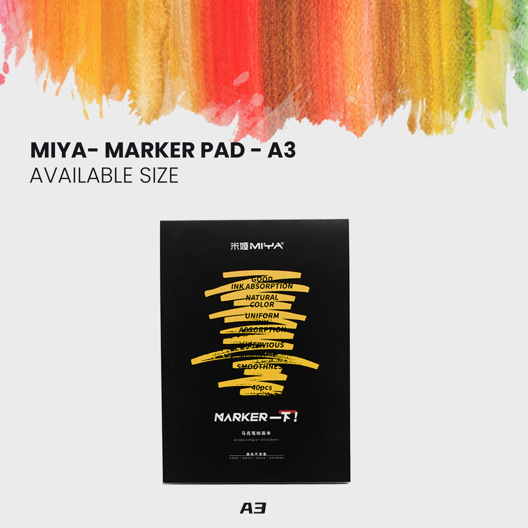 MIYA  Marker Pad A3 size 75 GSM weight