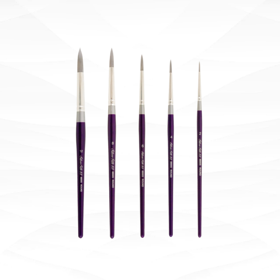 Silver Brush - SilverSilk 8800S - SH - Round Brushes