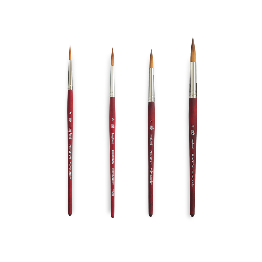 Princeton Brushes - Velvetouch Series - LH - Round