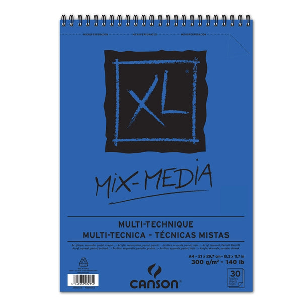 Canson - XL - Mixed Media Spiral Album - 300 GSM