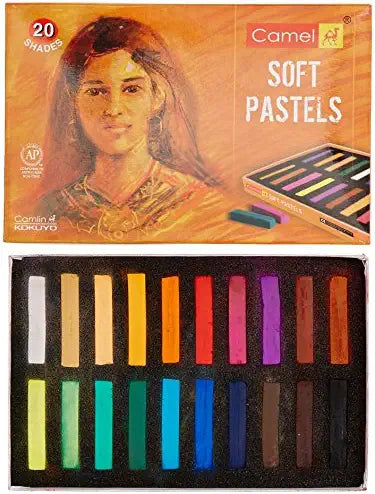 Camlin - Camel - Artist Soft Pastels Set - 20 shades - 337707