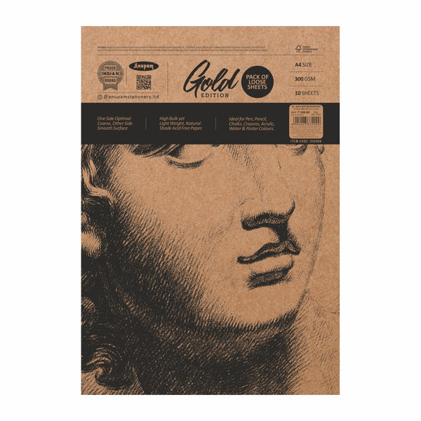 Anupam - Gold Edition - Pack of Loose sheets - 300 GSM