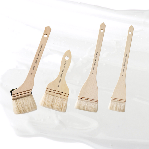 Silver Brush - Atelier Series 5006 - Angle Hake Brushes