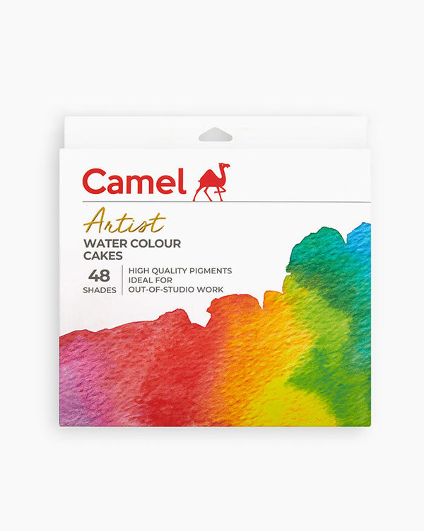 Camlin - Camel - Artist Watercolours Cake Set - 48 shades - 1048753